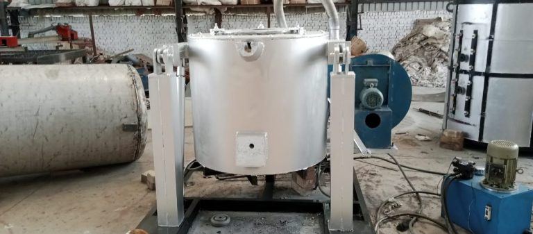 rotary aluminum melting furnace