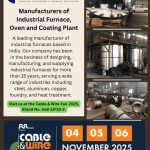 Join Continental Furnaces at Cable & Wire Fair 2025, Pragati Maidan