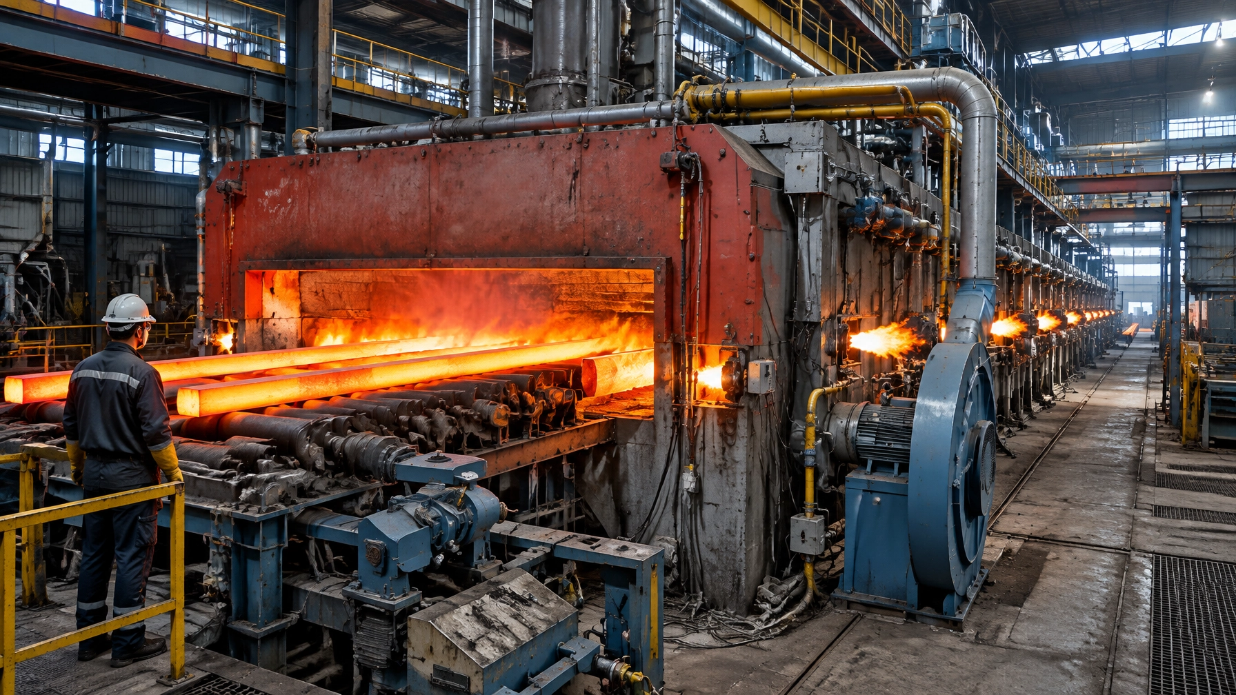 Continental Furnaces Industrial Insights (Morning Edition): Combustion Optimization & Burner Technology 2026, Oxygen Trim, Pulse Firing and Hydrogen-Ready Burners for Lower Fuel Cost in Steel Rolling Mills, Heat Treatment Furnaces and Melting Operations