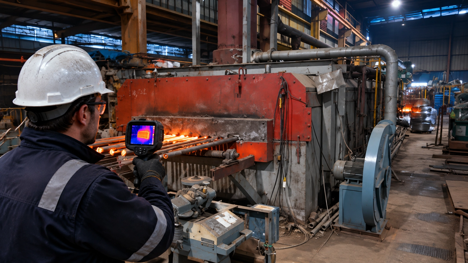 Continental Furnaces Industrial Insights (Morning Edition): Furnace Shell & Refractory Condition Monitoring 2026, Infrared Thermography Programs, Hot-Spot Triage, Insulation Upgrade Economics and Shell Heat-Loss Management for Steel Rolling Mills, Heat Treatment Furnaces and Melting Operations