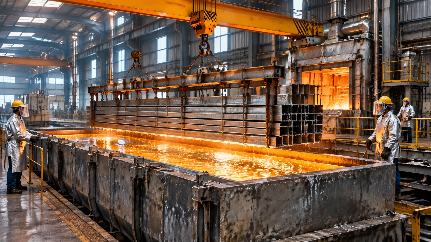 Continental Furnaces Industrial Insights (Afternoon Edition): Galvanizing Kettle-Life Management & Failure Prevention 2026, Wall-Thinning Mechanisms, Temperature Discipline, Ultrasonic Condition Monitoring and Planned Replacement Economics for Hot Dip Galvanizing Plants