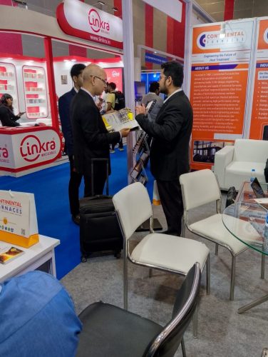 Continental Furnaces Booth at Cable  Wire Fair 2025, Hall 5, Pragati Maidan