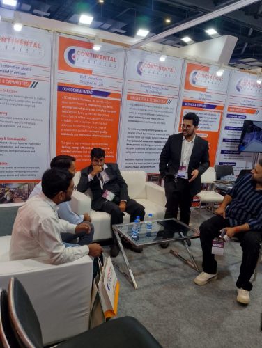 Continental Furnaces Branding and Signage at Cable  Wire Fair 2025