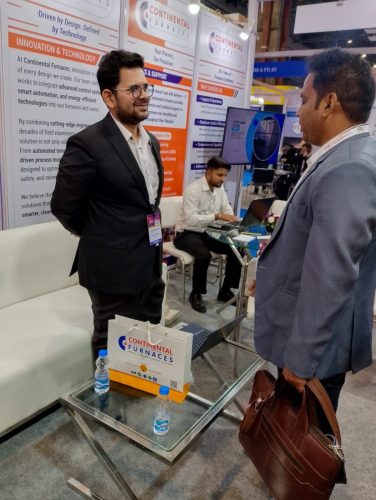 Continental Furnaces Stand F10-2, Bharat Mandapam