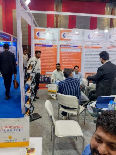 Product Showcase Zone at Continental Furnaces Stand